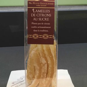 Lamelles de citron au sucre