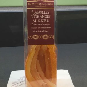 Lamelles d'orange au sucre